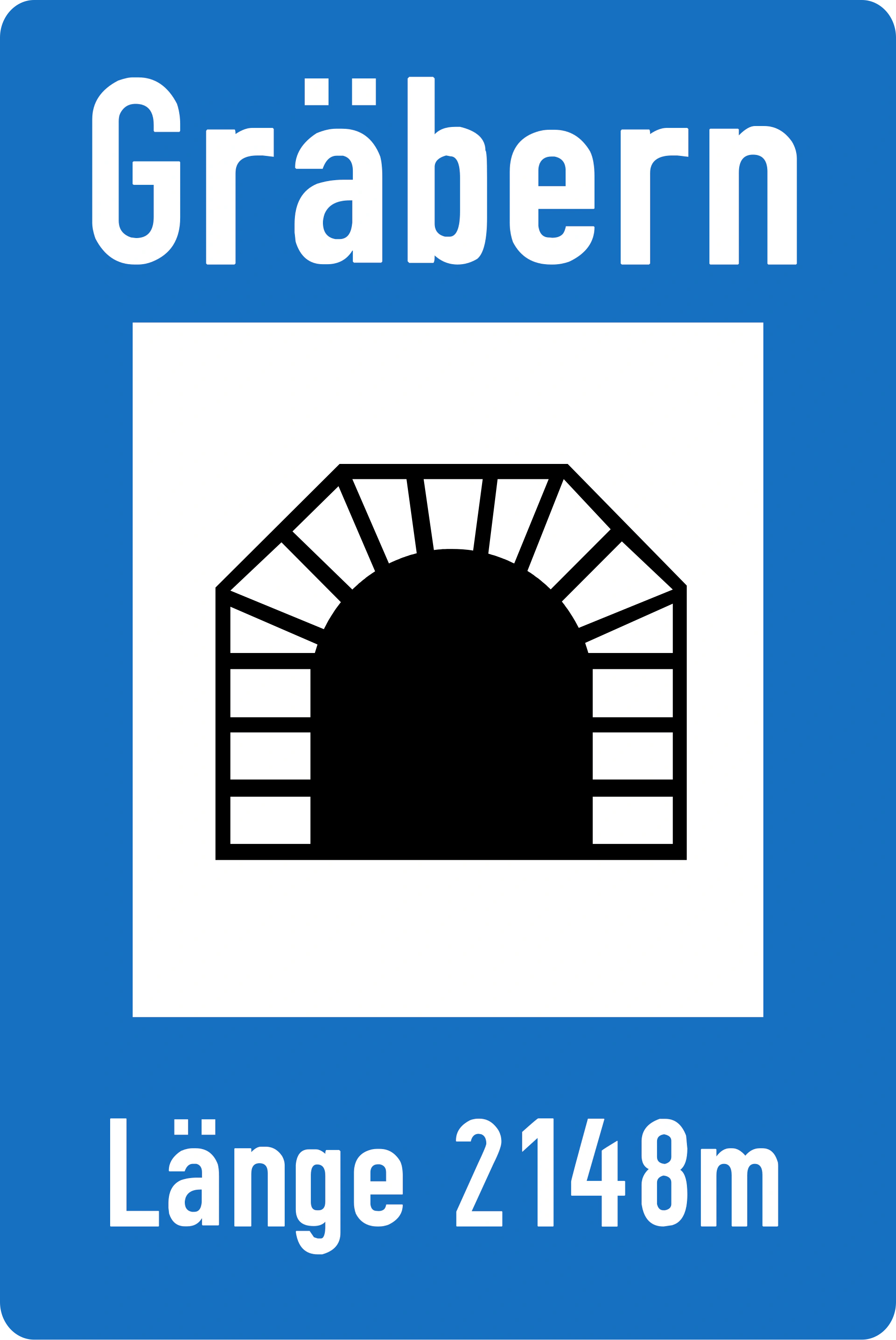 9g - Tunnel Verkehrsschild