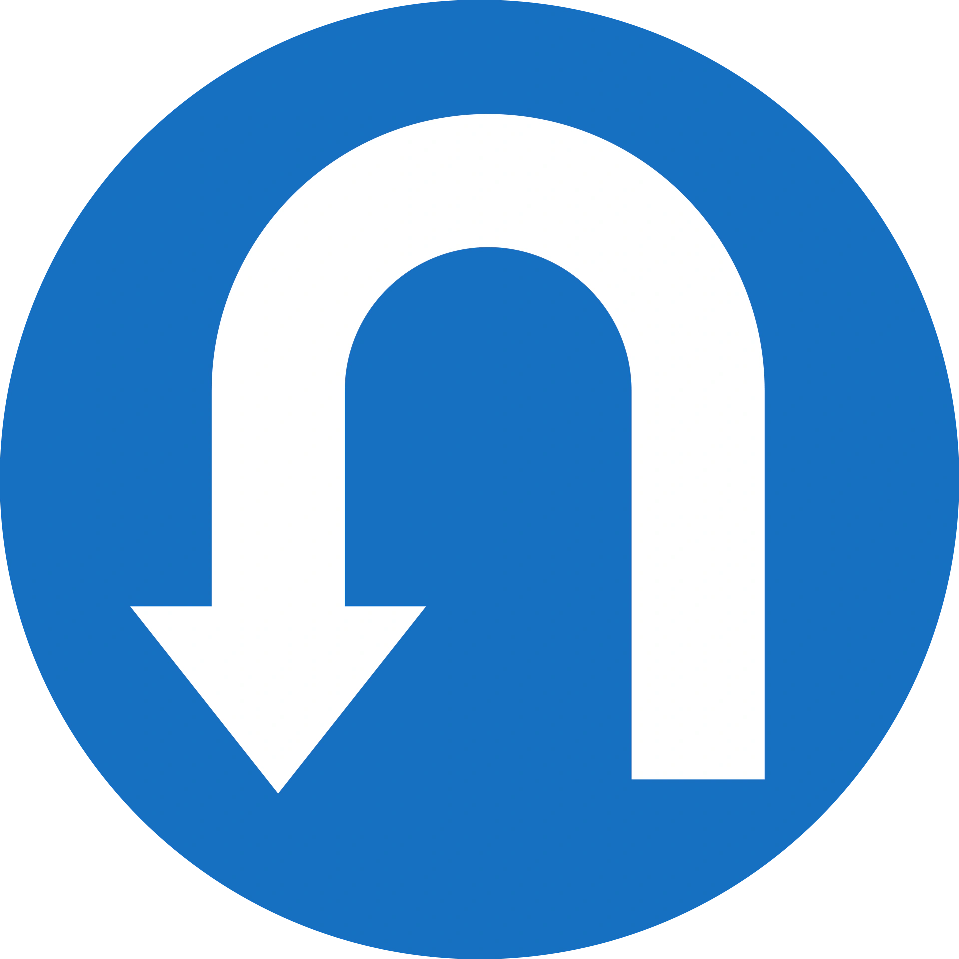 21 - U-turn is prescribed road sign