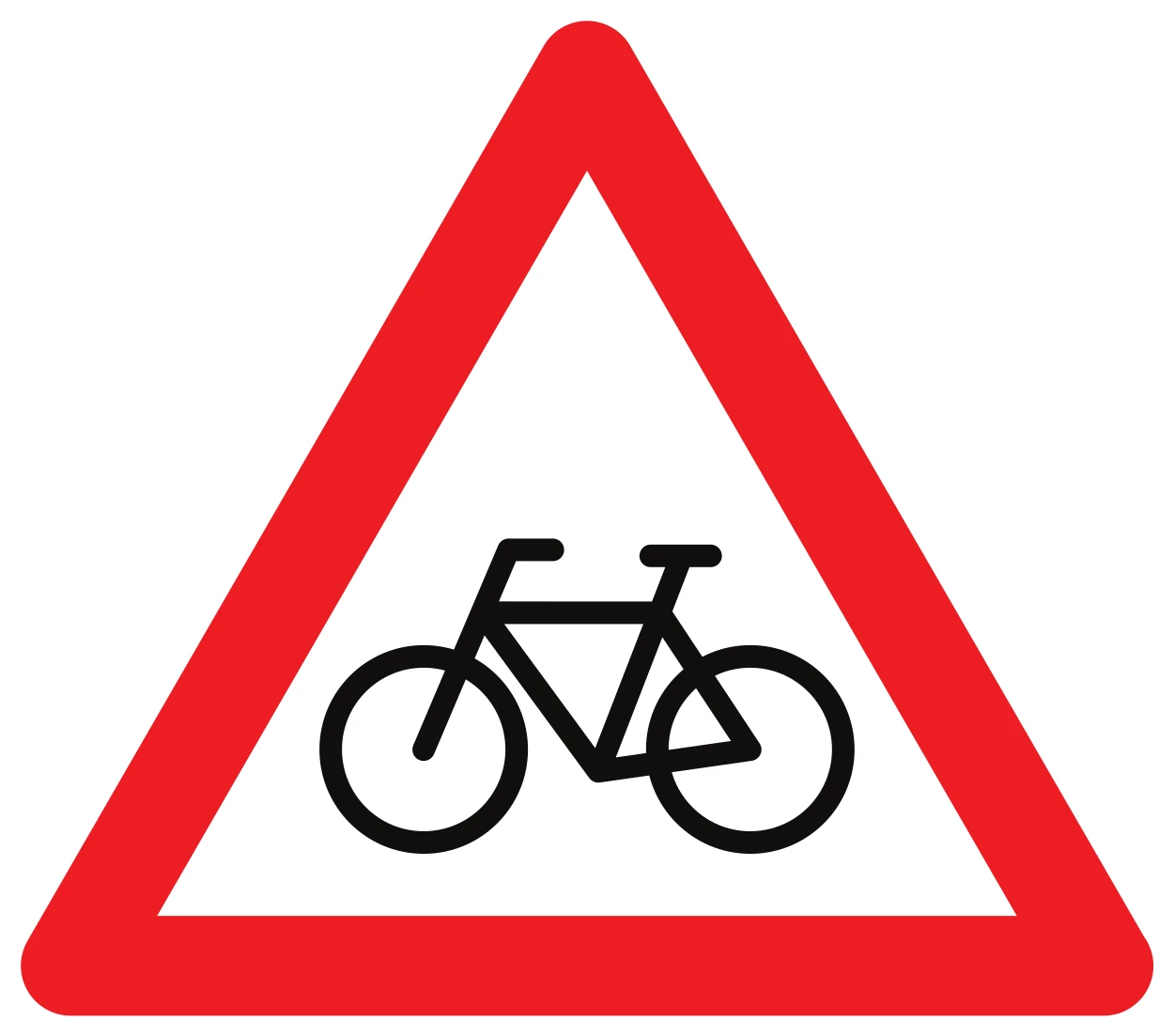 A25 - Ciclistas señal de tráfico