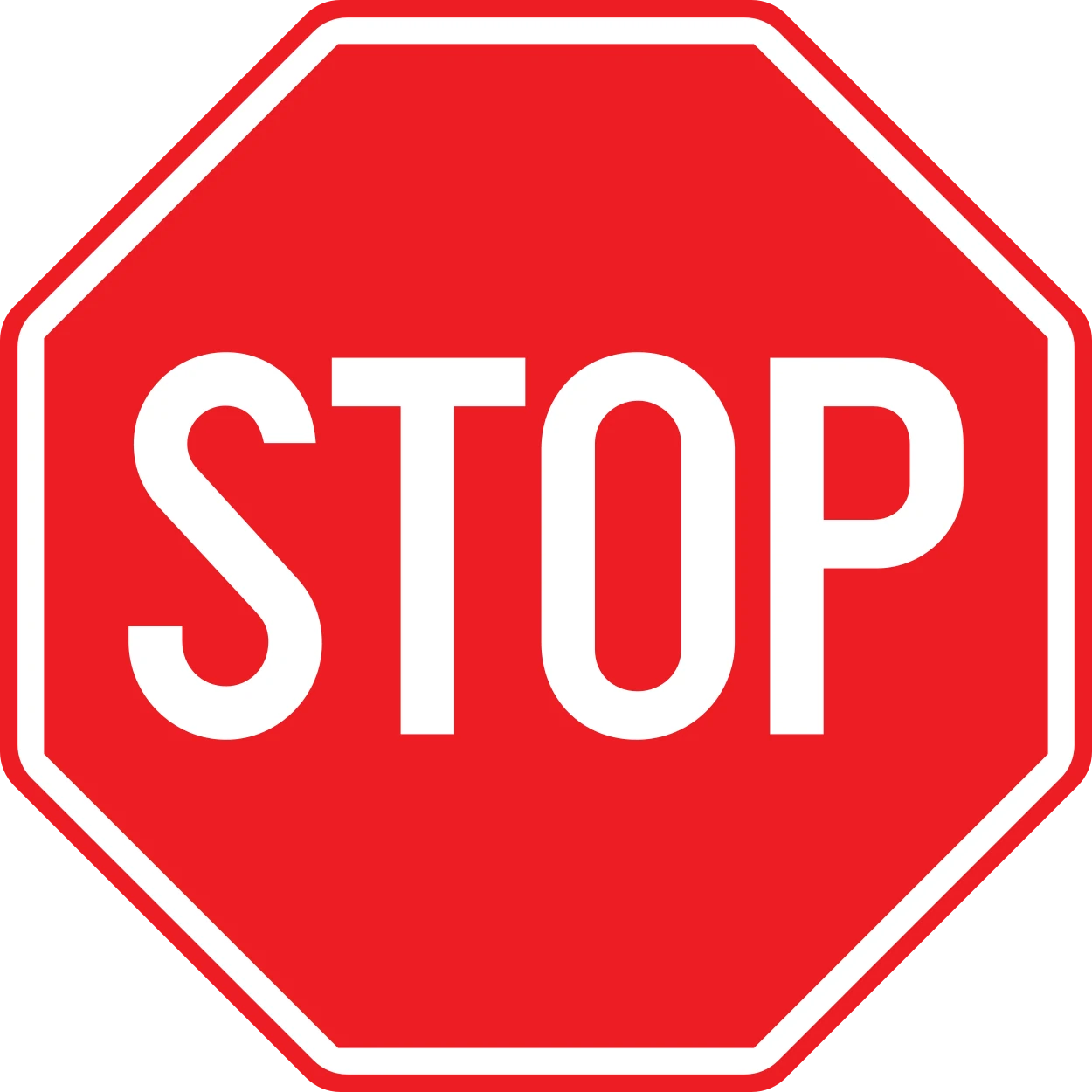 B5 - Stop señal de tráfico