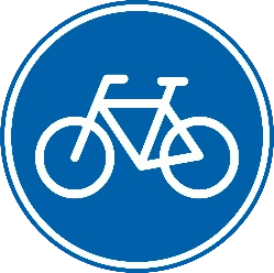 D7 - Vía ciclista señal de tráfico