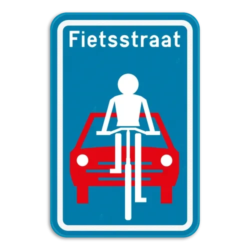 F111 - Vía ciclista señal de tráfico