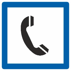F63 - Estación de servicio señal de tráfico