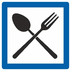 F67 - Restaurante señal de tráfico