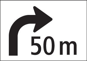 5.02 - Abstand und Richtung Verkehrsschild