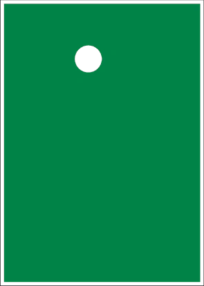 4.95 - Notausgang Verkehrsschild