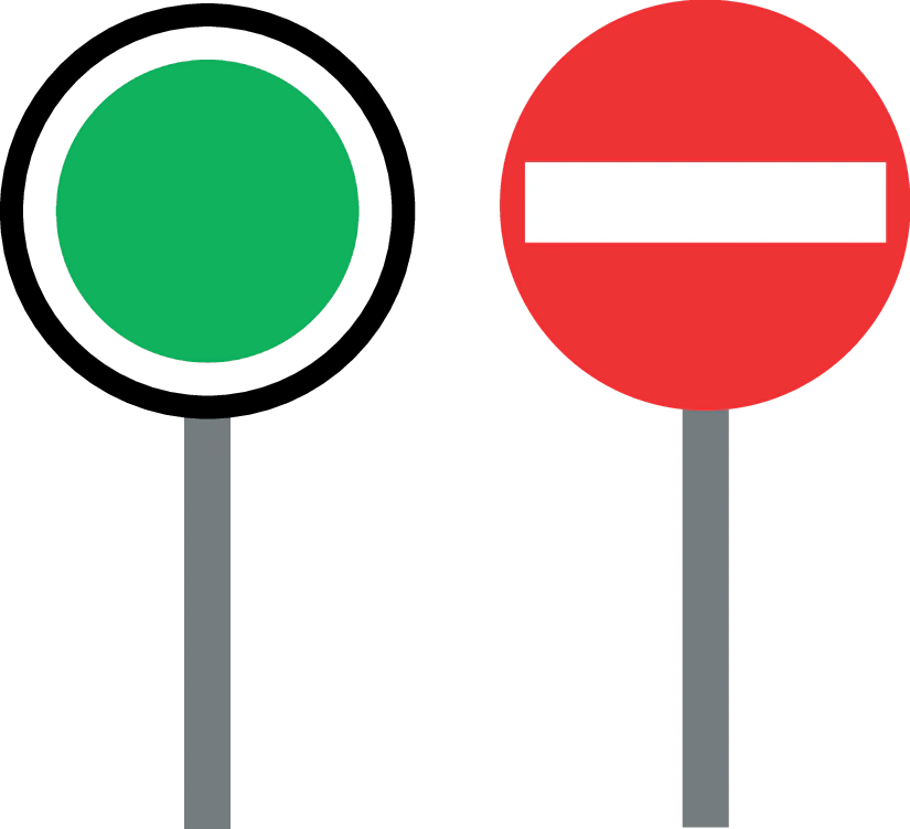 7.04 - Dispositivo de guía 7.04 señal de tráfico
