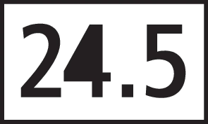4.73 - Hektometerzeichen Verkehrsschild