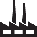 5.53 - Zona industrial y comercial señal de tráfico