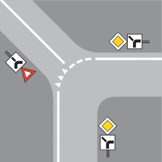6.16.3 - Fahrbahnmarkierung 6.16.3 Verkehrsschild