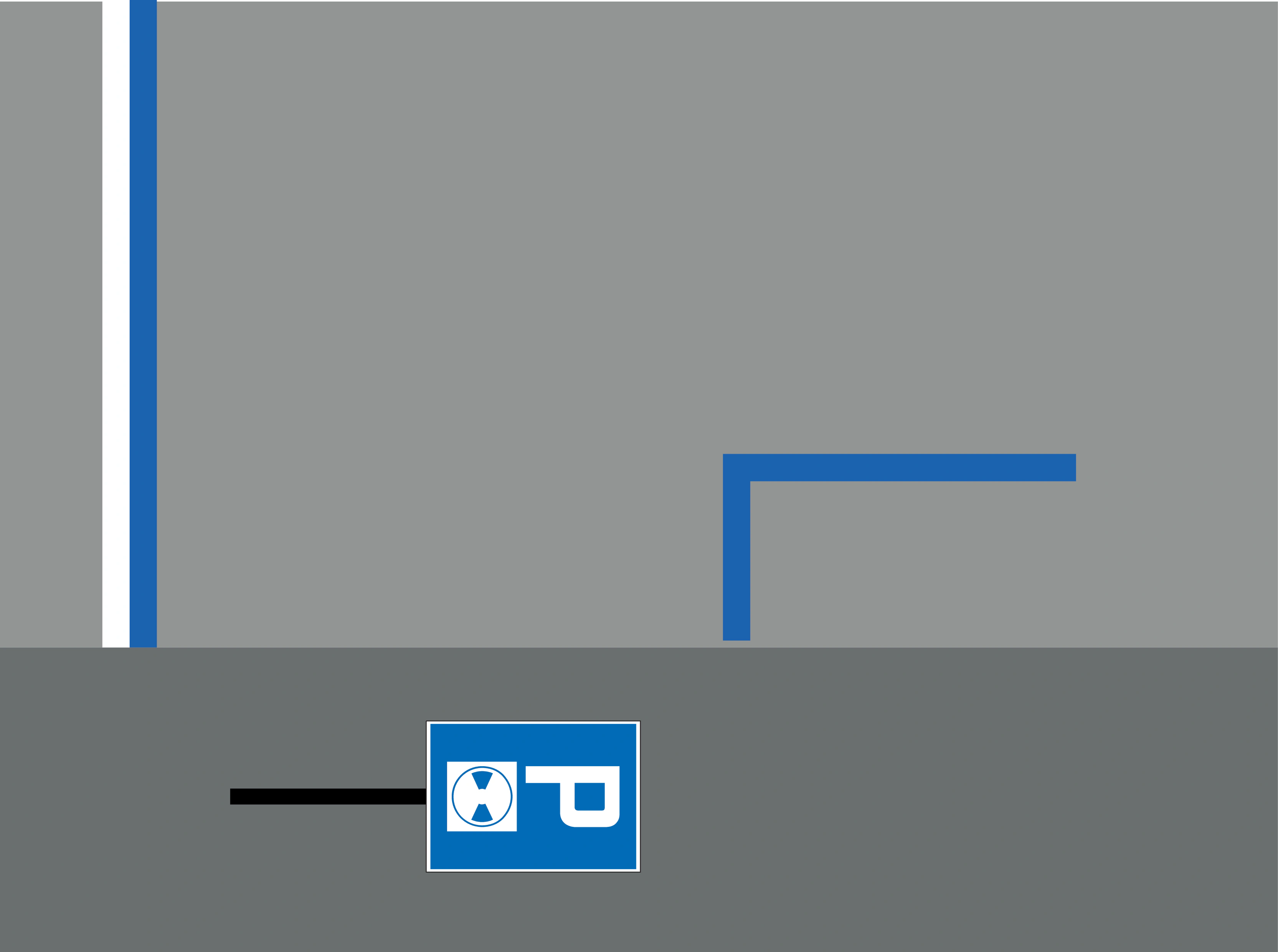 6.24 - Straßenmarkierung 6.24 Verkehrsschild