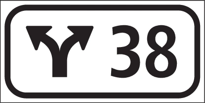 4.59.1 - Nummer für Anschlussstellen Verkehrsschild