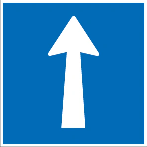 4.08 - Einbahnstraße Verkehrsschild