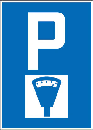 4.20 - Gebührenpflichtige Parkplätze Verkehrsschild