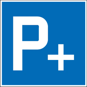 4.25 - Park and Ride Verkehrsschild