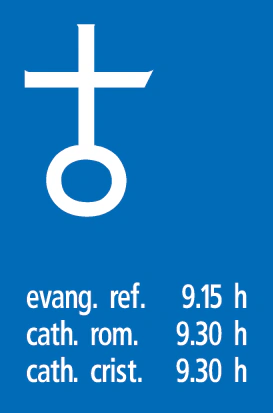 4.84-I - Restaurant (italienische Variante) Verkehrsschild