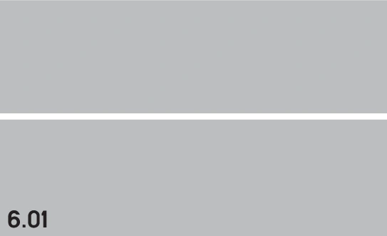 6.01 - Sicherheitsstreifen (weiß, durchgezogen) Verkehrsschild