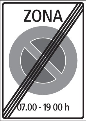 2.59.2-2 - Zonenbeschilderung 2.59.2 (Variante 2) Verkehrsschild