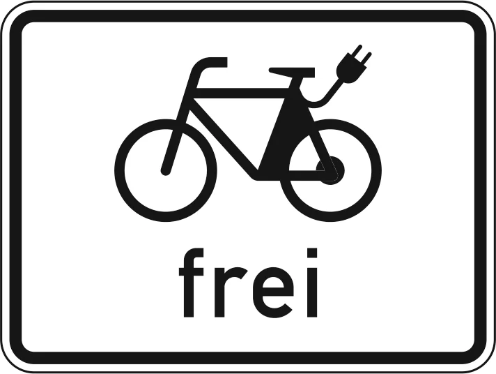 1022-13 - Exención para bicicletas eléctricas señal de tráfico