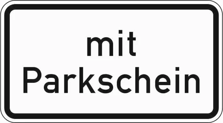 1053-31 - Ticket de estacionamiento señal de tráfico