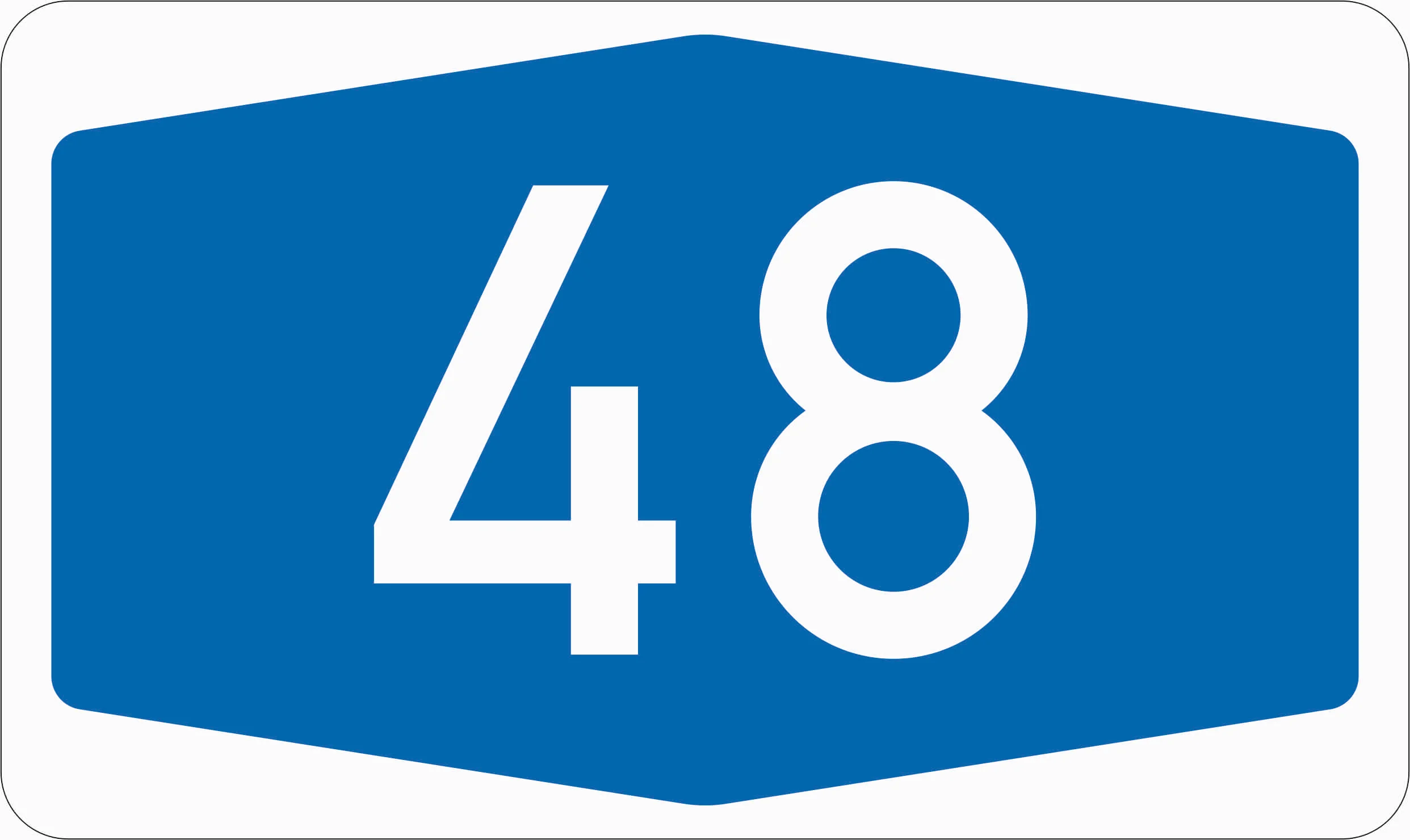 405 - Autobahnen señal de tráfico