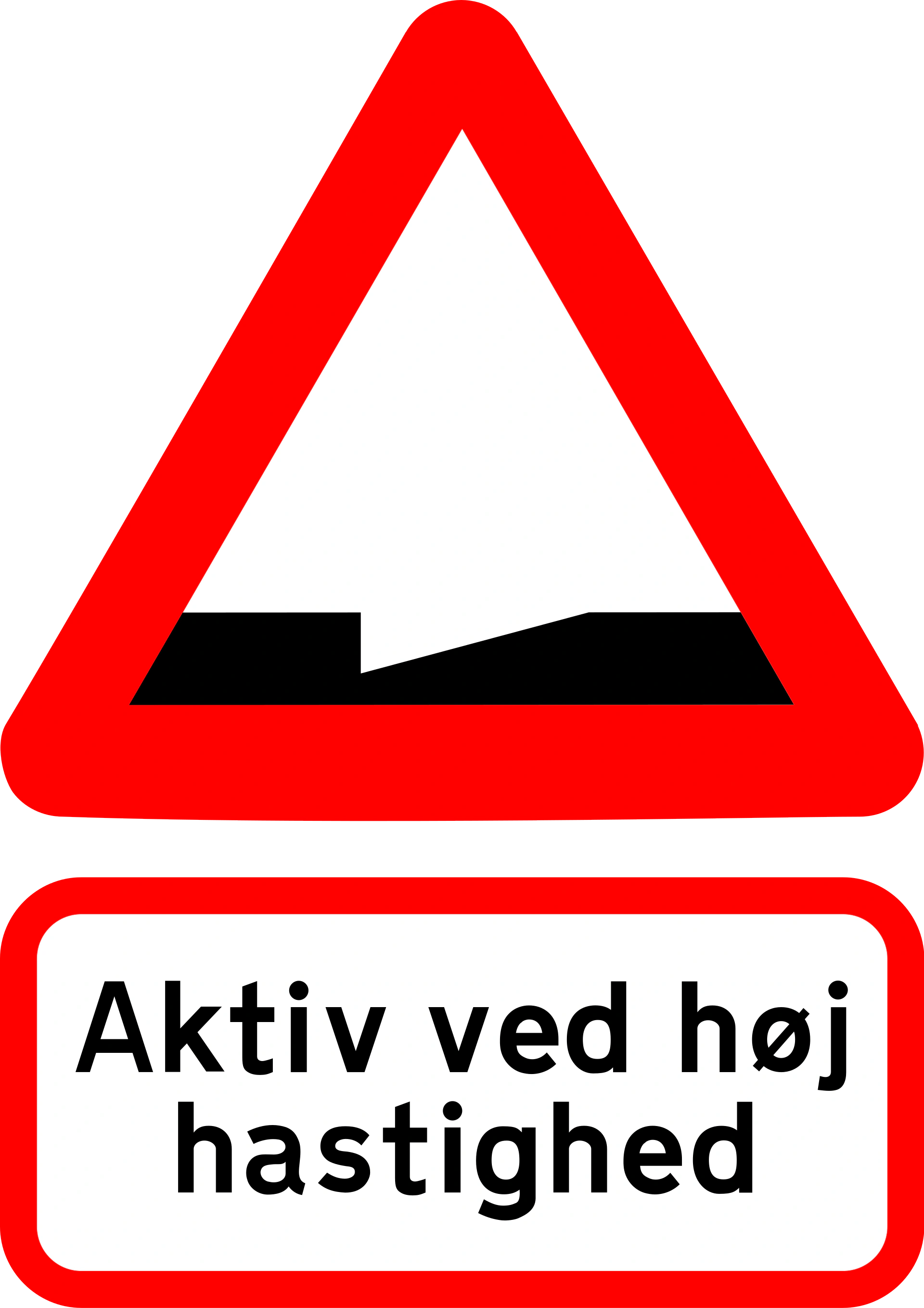 A36.1 - Actibump Verkehrsschild