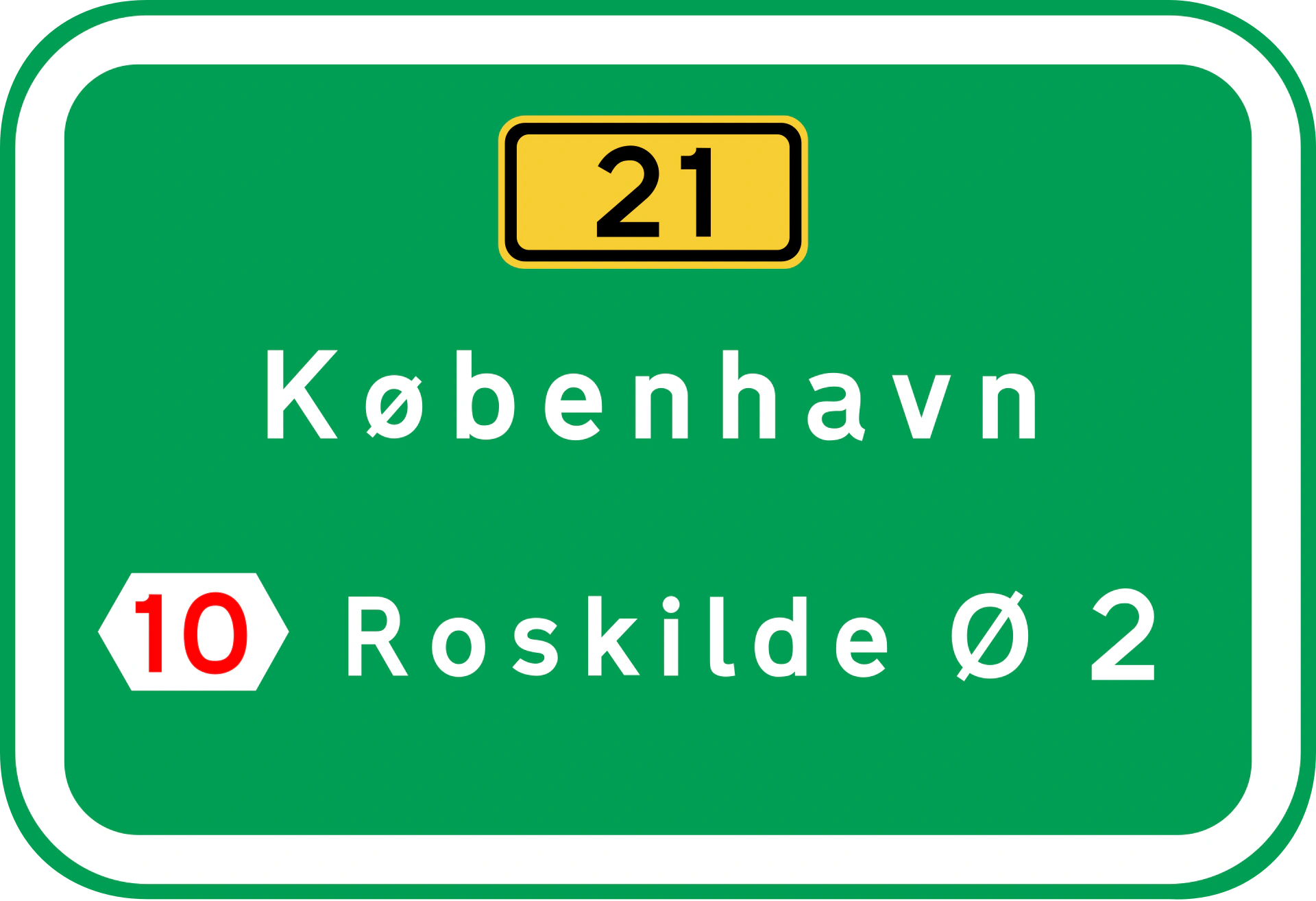 J11 - Zugelassene Fahrspuren Verkehrsschild