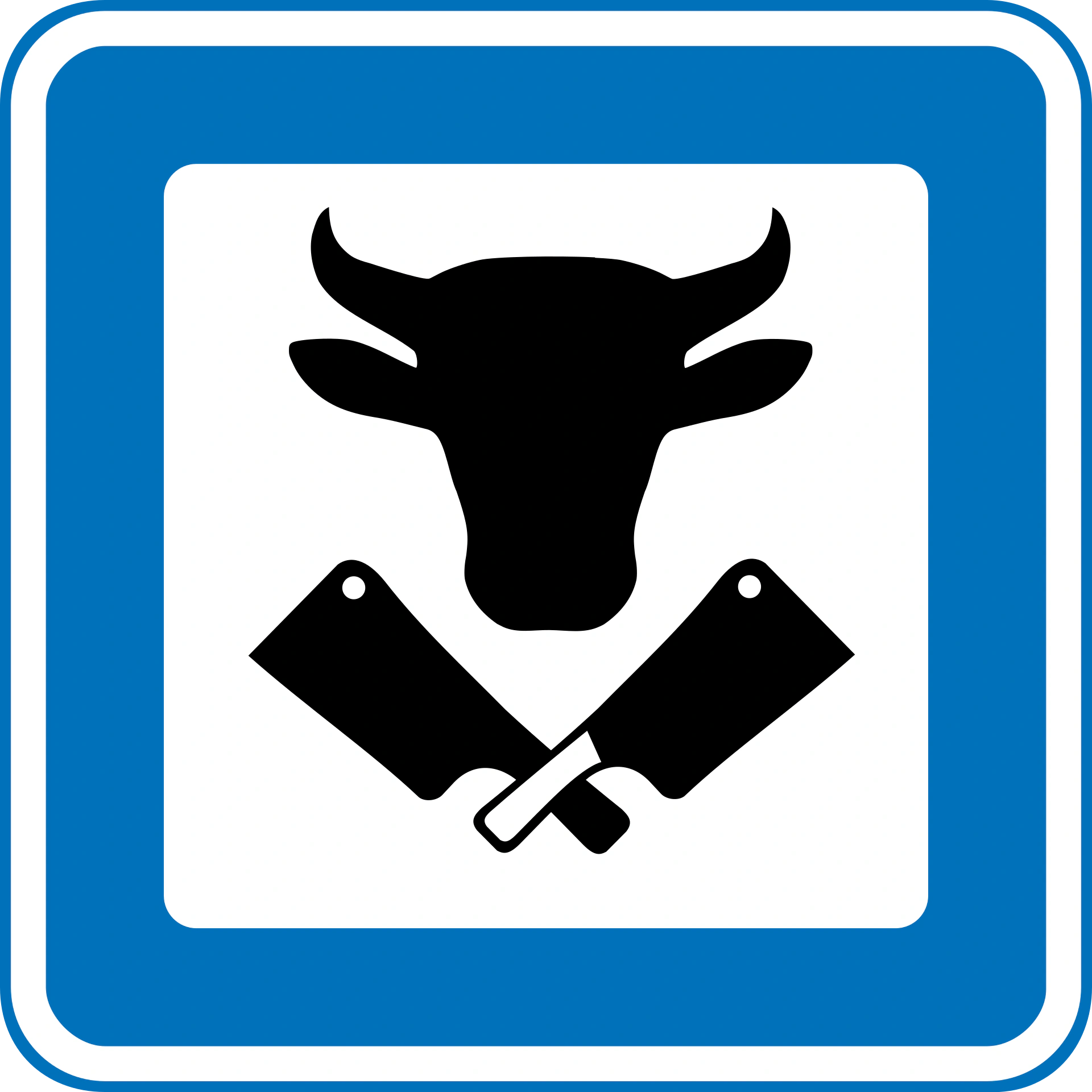 M104 - Schlachter Verkehrsschild