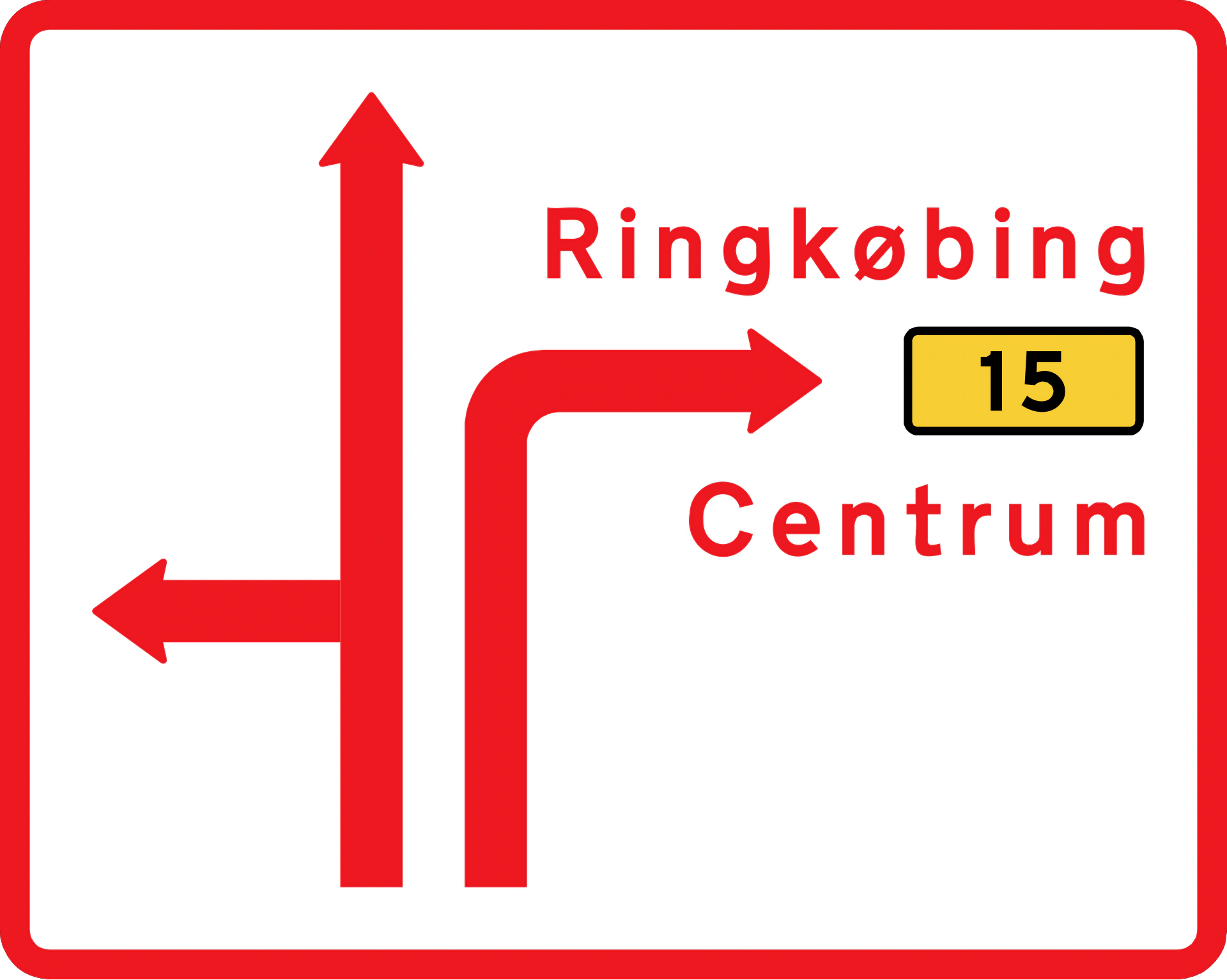 G15 - Fahrstreifendiagramm-Schild Verkehrsschild