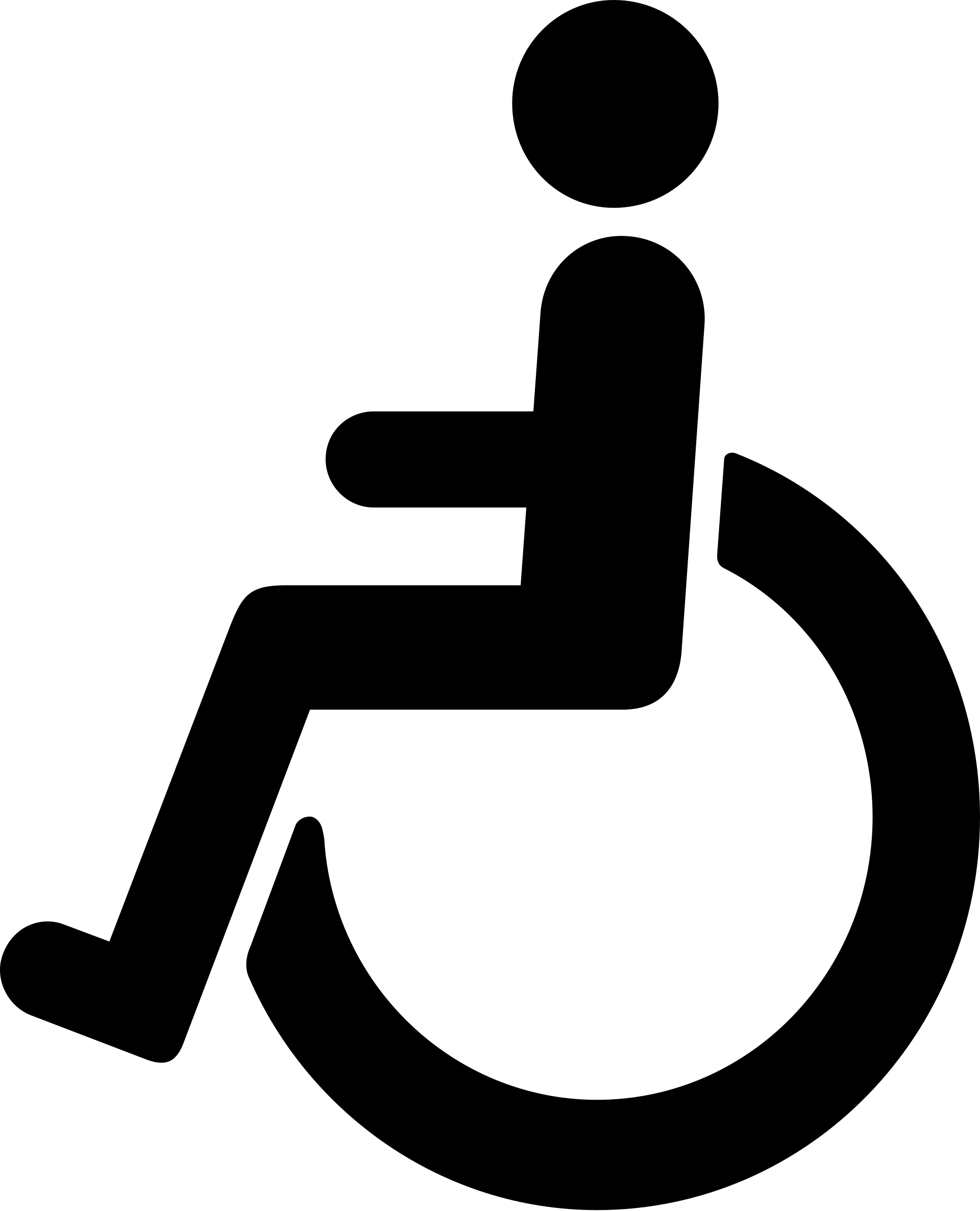 US12 - Behindert Verkehrsschild