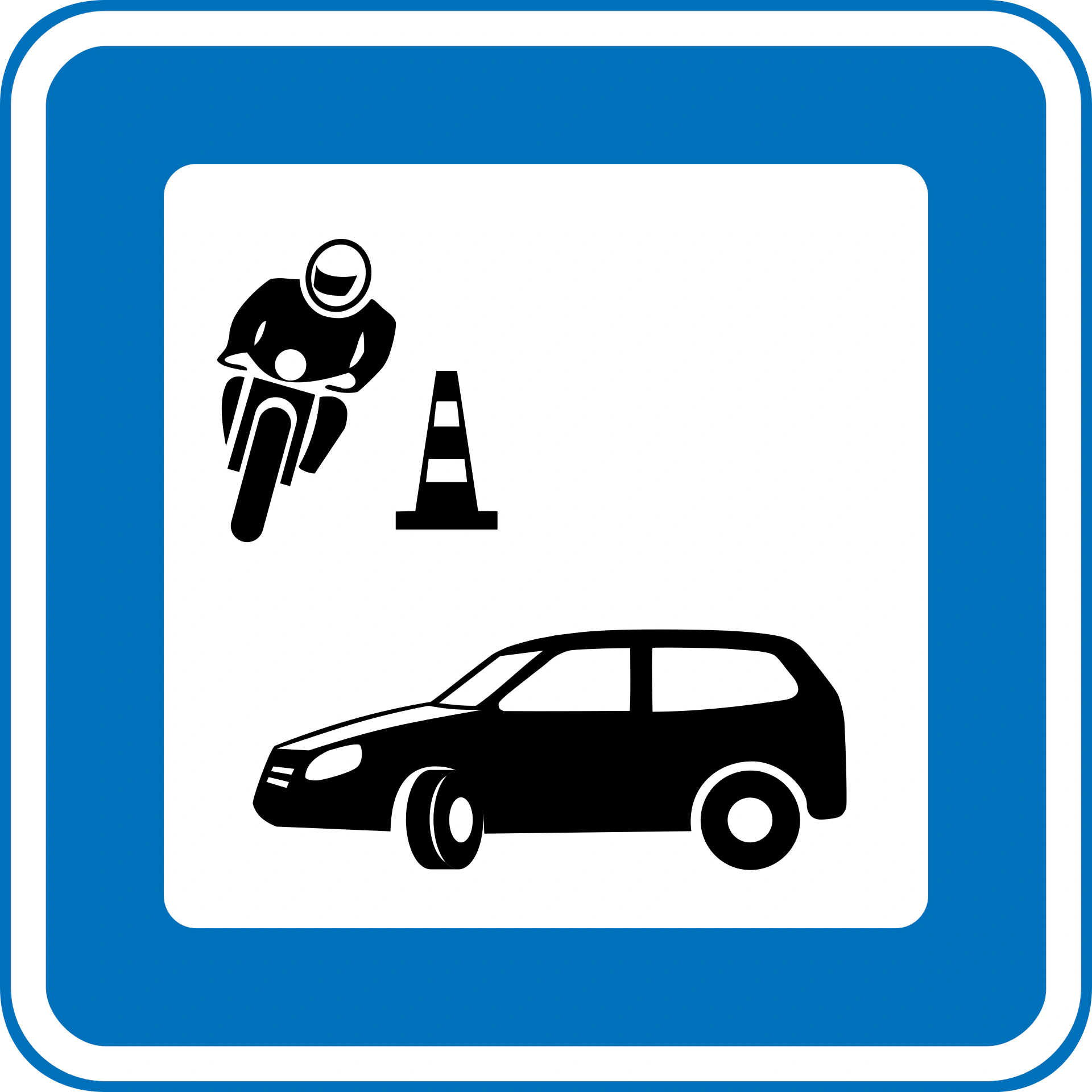 M145 - Fahrschule Verkehrsschild