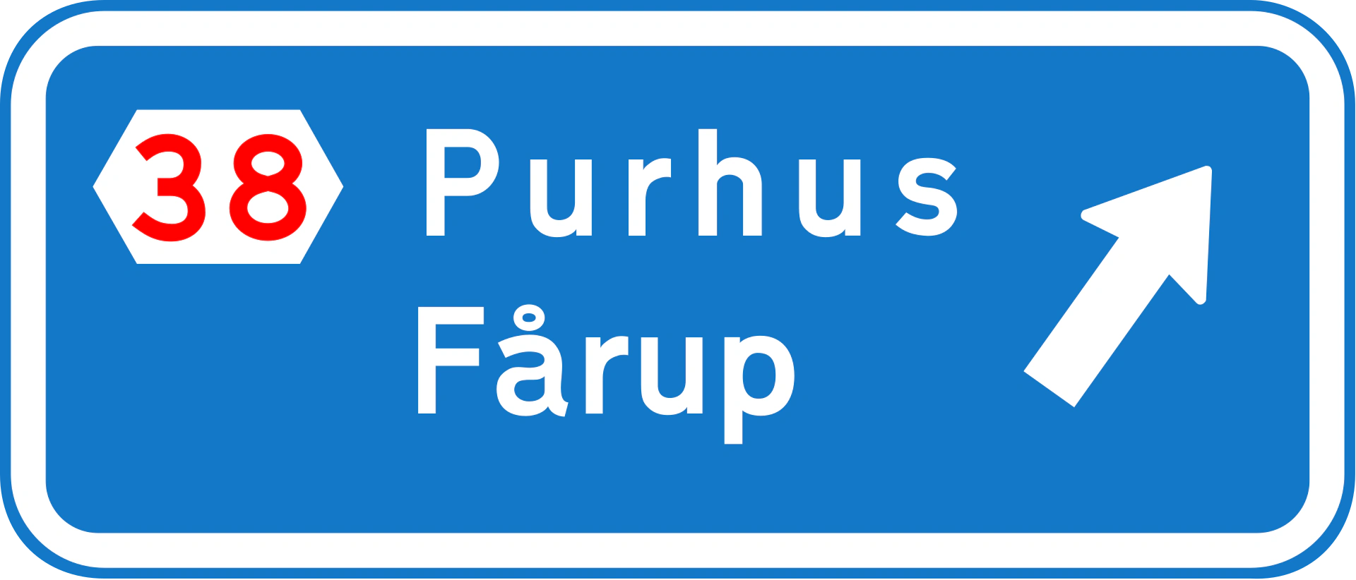I11 - Ausfahrt von Autobahn Verkehrsschild