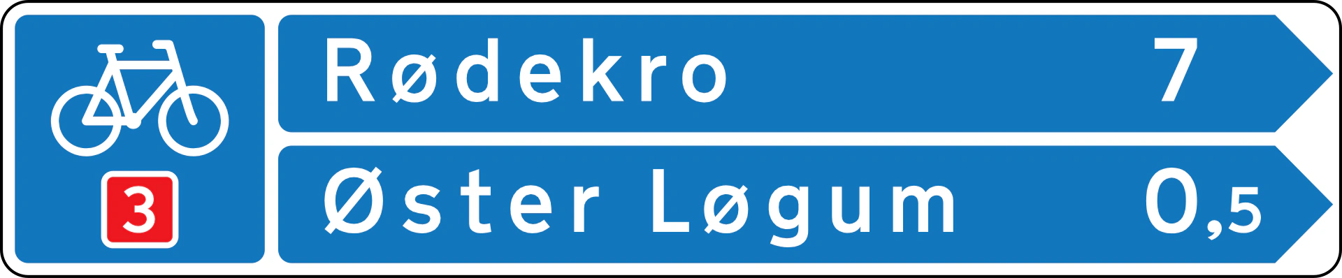 F21.2 - Wegweisertafel Verkehrsschild