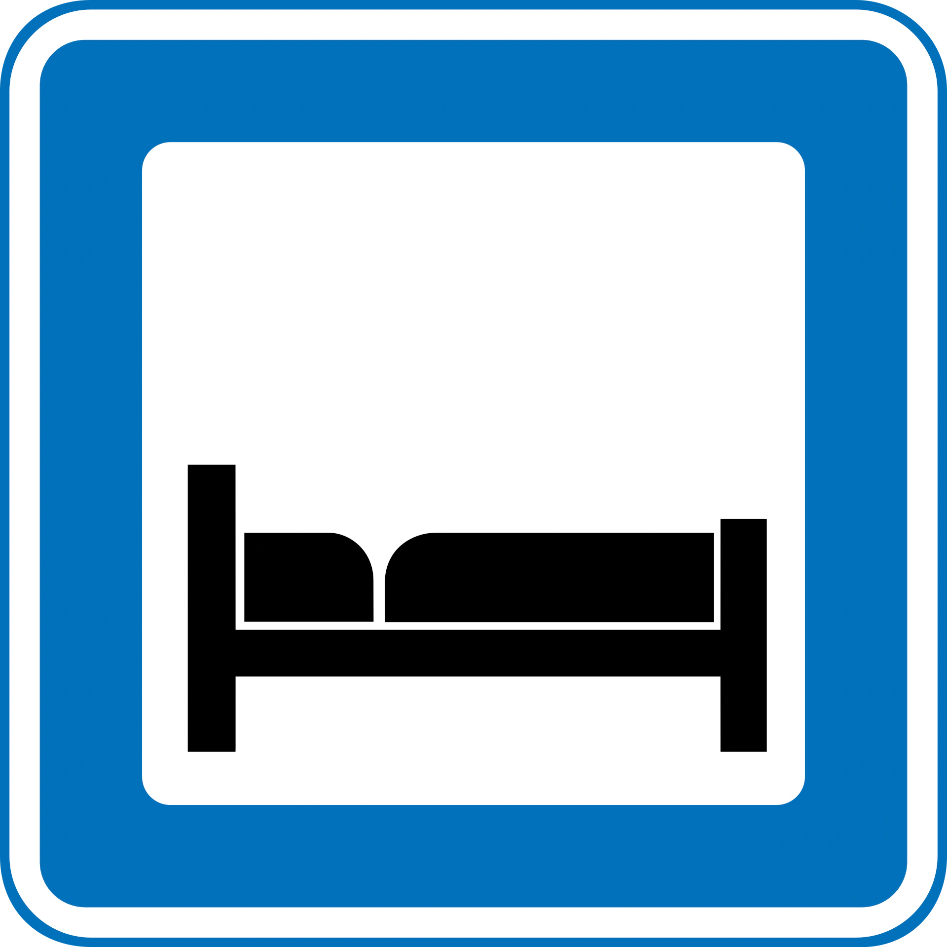 M42 - Hotel Verkehrsschild