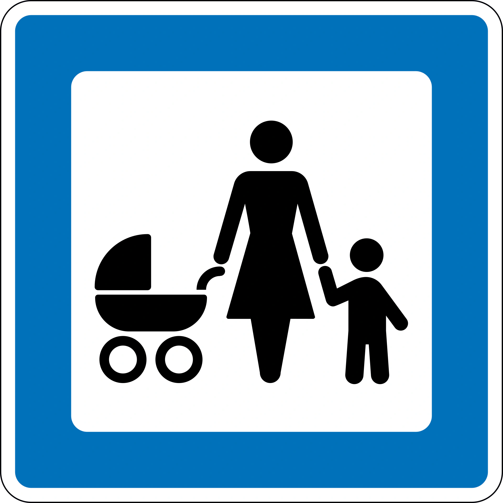 M125 - Kindergarten usw. Verkehrsschild