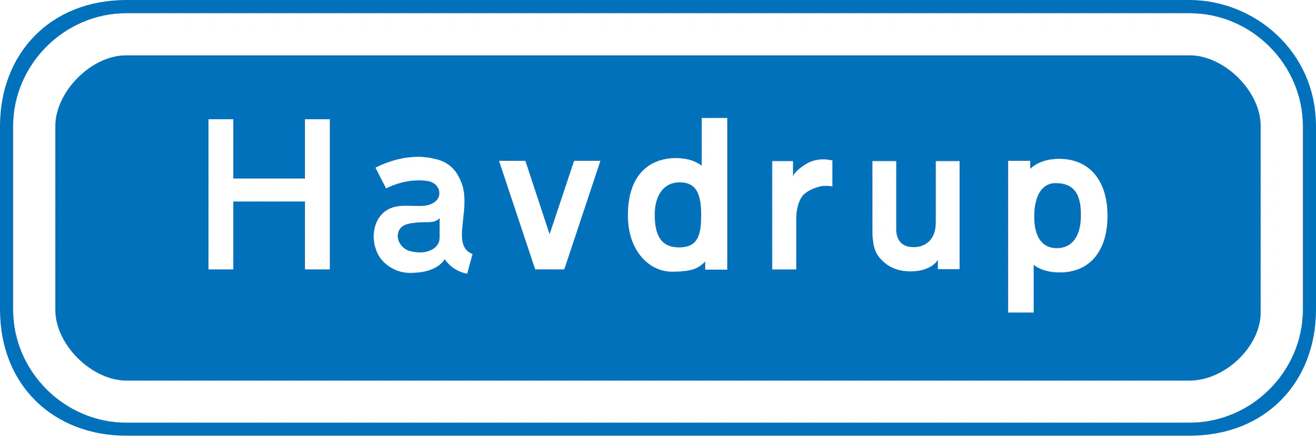 H45 - Ort Verkehrsschild