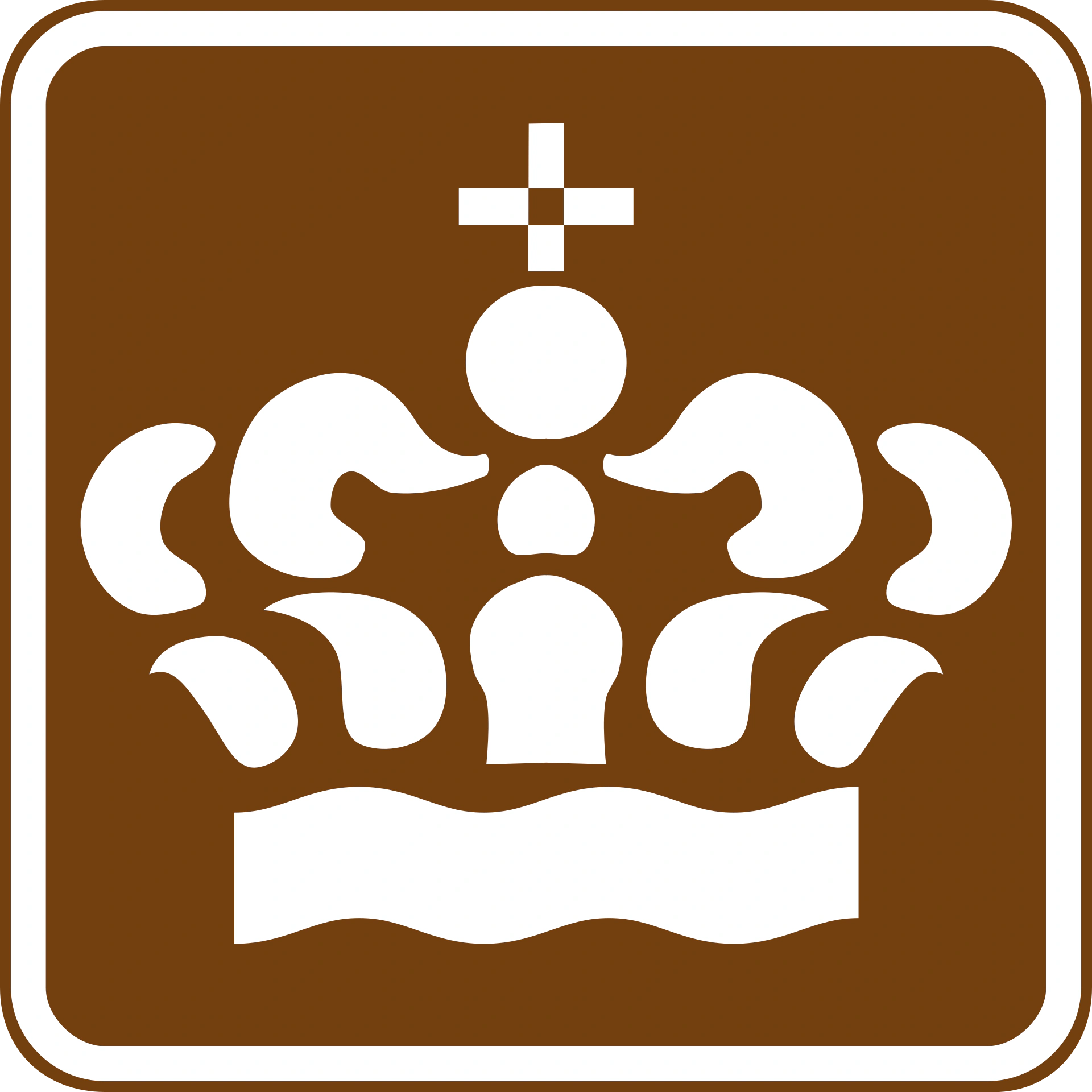 M54 - Nationalpark Verkehrsschild