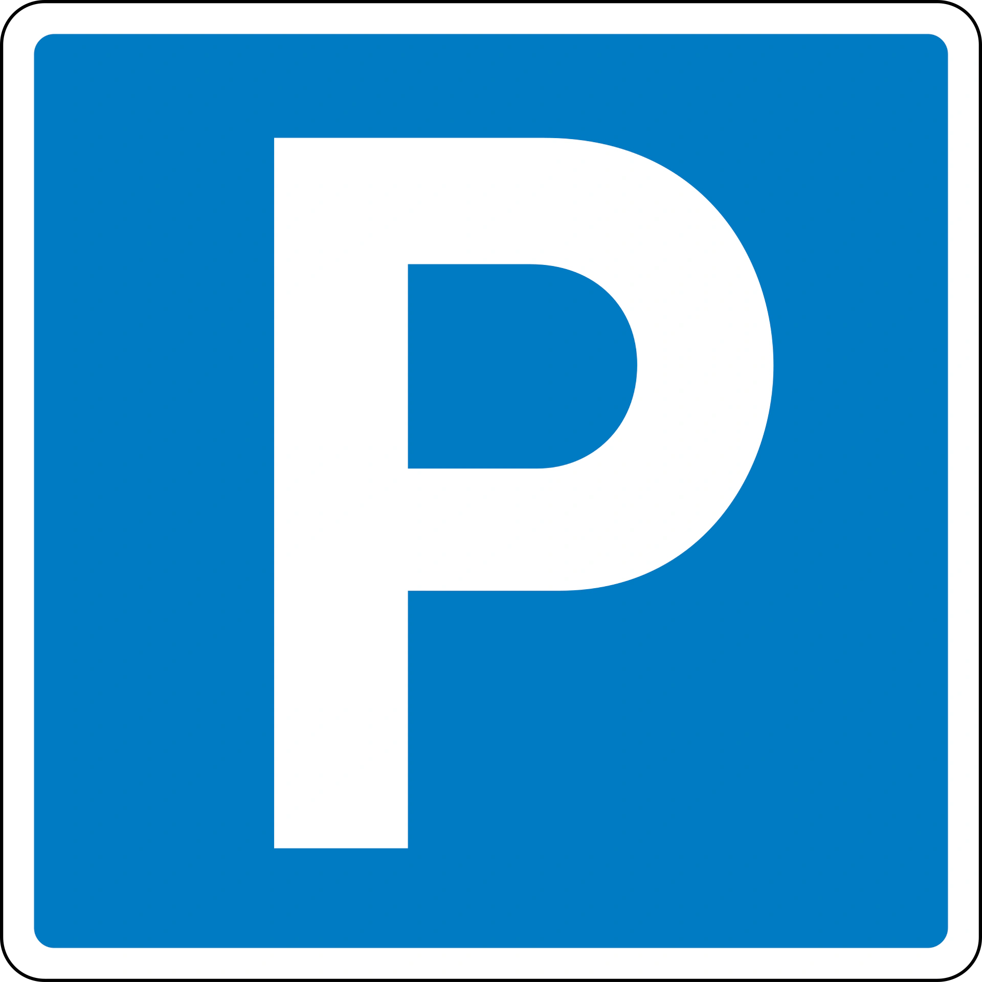 E33.1 - Parken Verkehrsschild