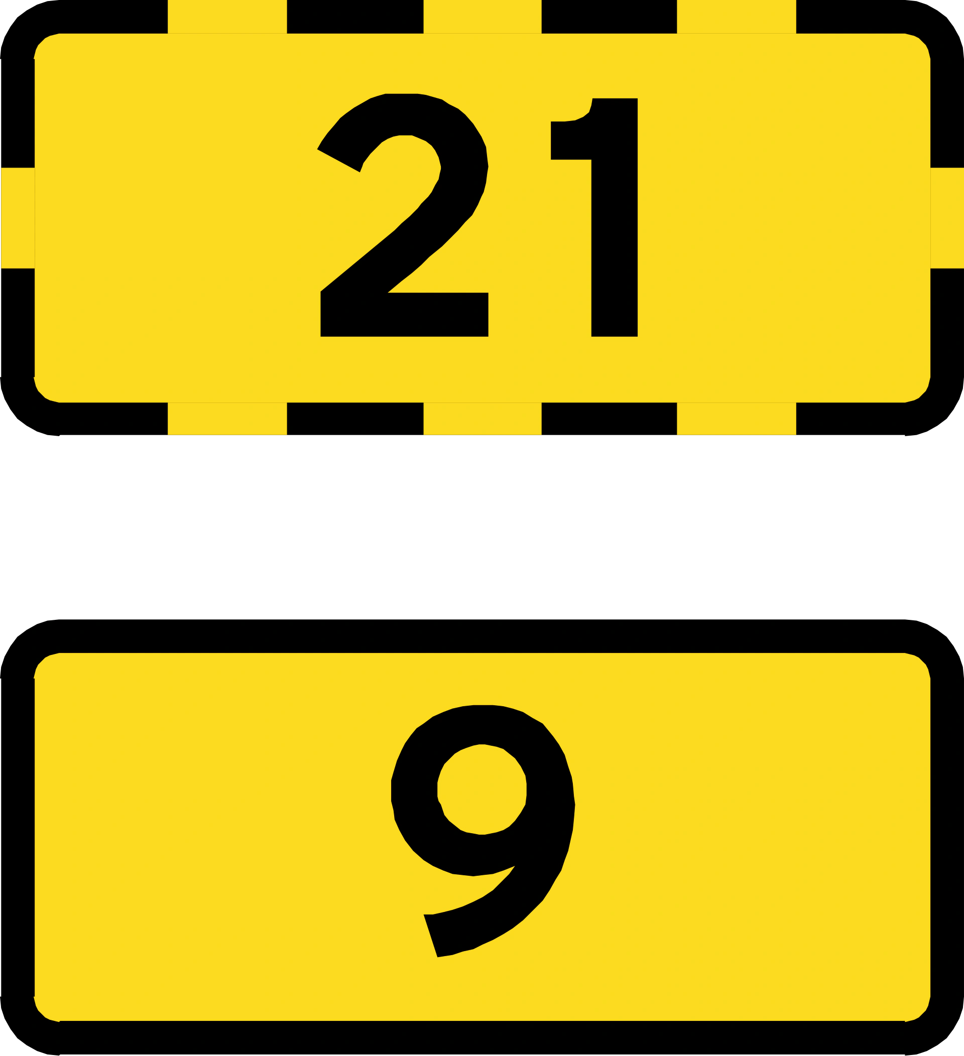 L42 - Hauptroute Verkehrsschild