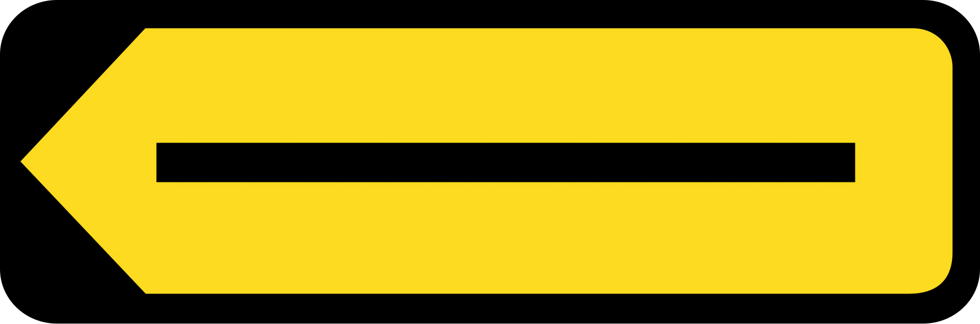 F14 - Temporäres Wegweiserschild (Fahnenmasttyp) Verkehrsschild