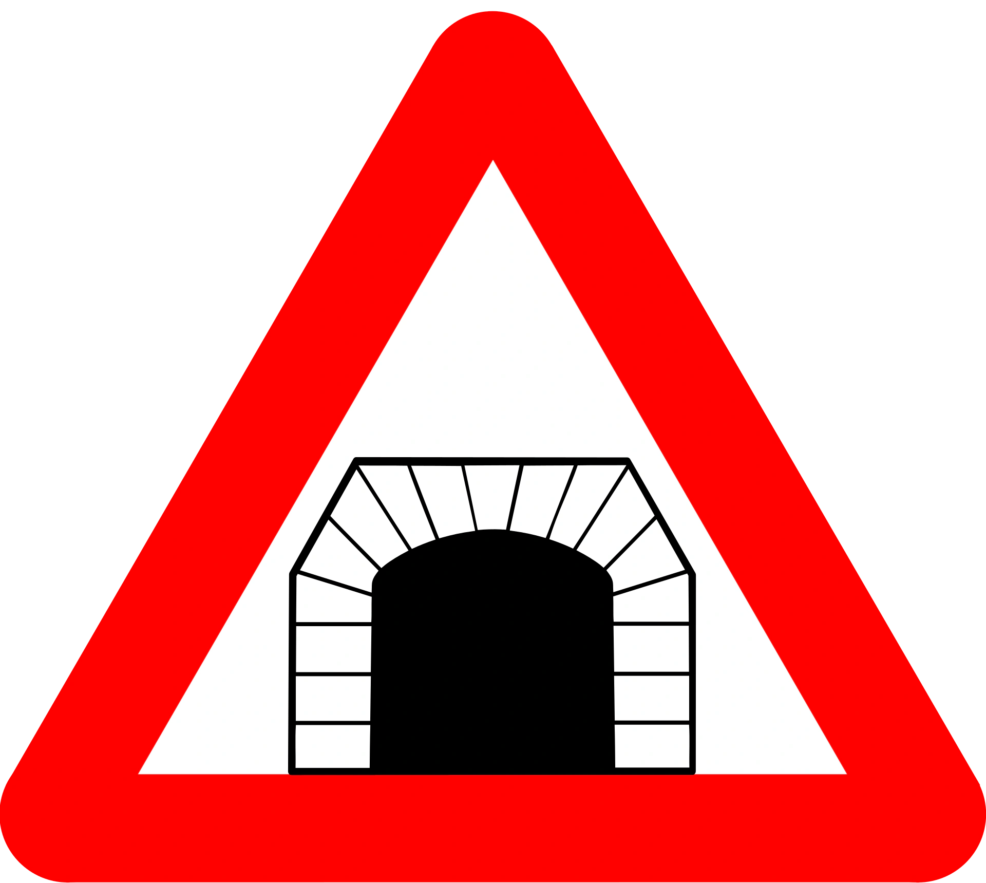 A44 - Tunnel Verkehrsschild