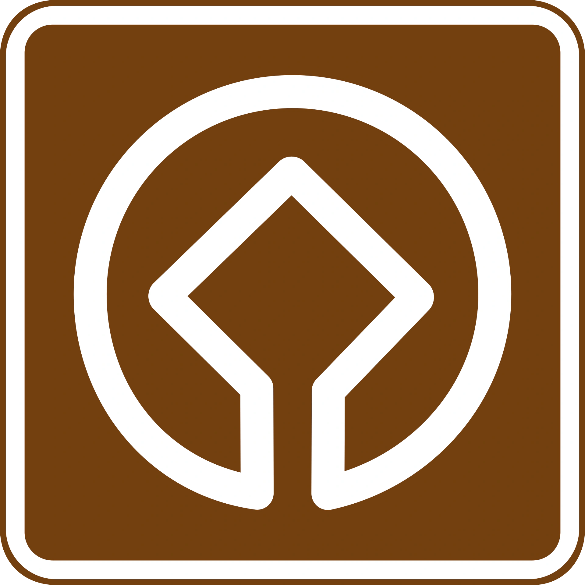 M53 - UNESCO-Weltkulturerbe Verkehrsschild