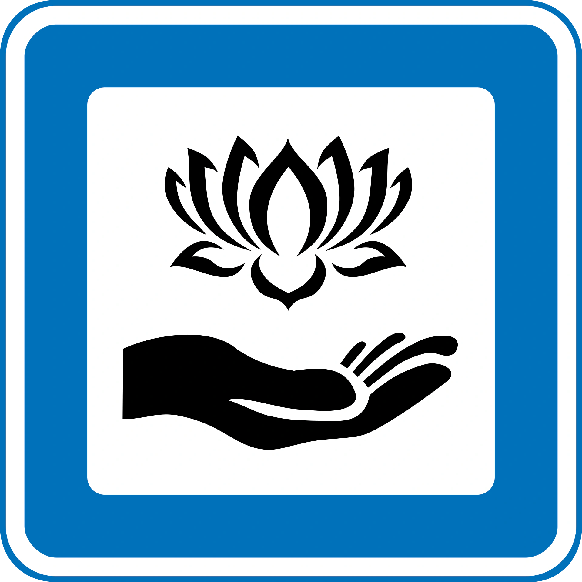 M134 - Wellness, Massage, Kosmetikinstitut usw. Verkehrsschild