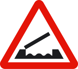 P-5 - Klappbrücke Verkehrsschild