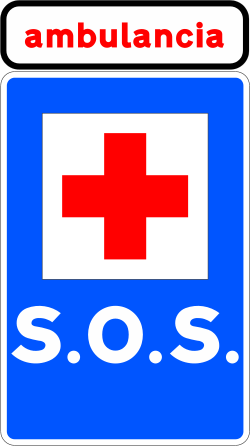 S-101 - Tankstelle Verkehrsschild