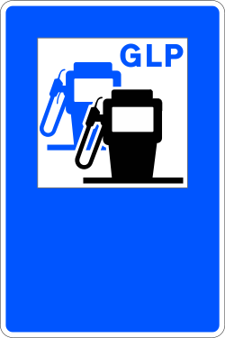 S-105b - Campingplatz Verkehrsschild