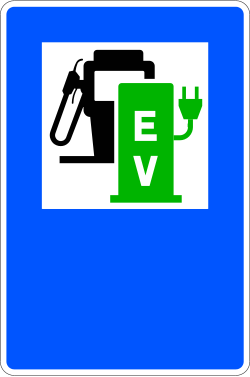 S-105d - Jugendherberge Verkehrsschild