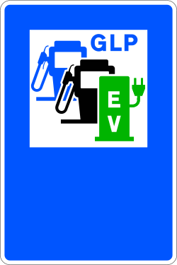 S-105f - Touristeninformation Verkehrsschild