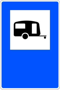 S-113 - Bahnhof Verkehrsschild