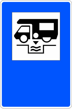 S-128 - Sicherer Parkplatz Verkehrsschild